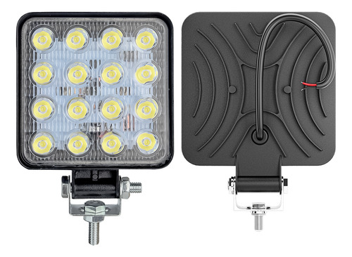 Foco Faenero 16 Led Neblinero Slim 9v-36v 48w Camión Jeep