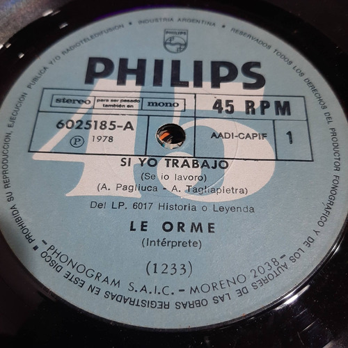 Simple Le Orme Philips H C1