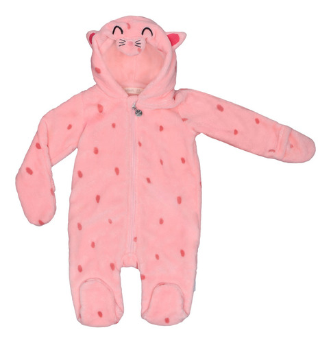 Enterito Osito Bebe Fur Niña Infanti W25