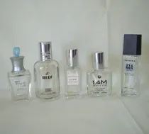 Comprar Lote De 5 Frascos Vacíos De Perfumes Nacion E Import C\u002F Tapa