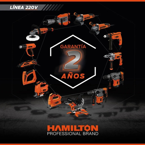 Pistola De Calor Hamilton 2000w 350°/600° + Kit Accesorios
