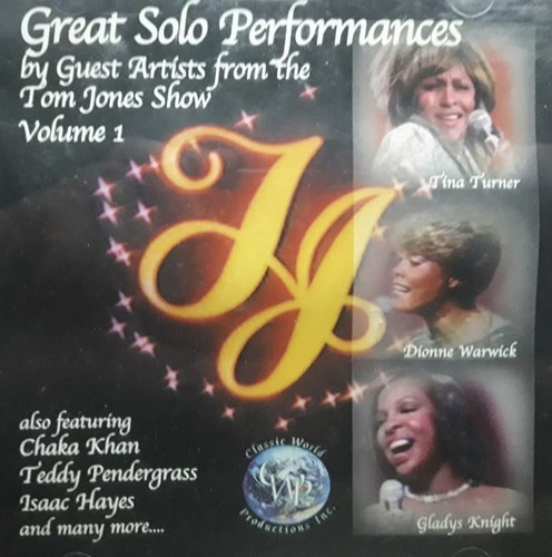 Tom Jones Great Solo Performances Chaka Khan Turner Cd Pvl 