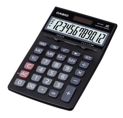 Calculadora Casio Ax-12v Solar