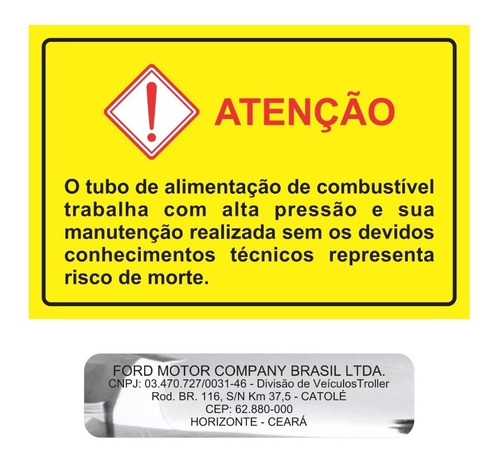 Adesivos Etiqueta De Advertência Kit Troller 2004 Advt03 Fgc