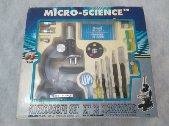 Microscópio Micro-science Completo | MercadoLivre