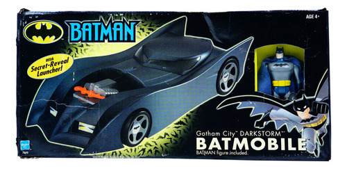 Dc Gotham City Darkstorm Batman & Batmobile 2002 Edition