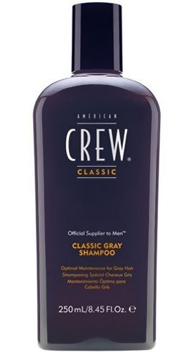 Shampoo American Crew Gray 250ml Canas Hombres Nice