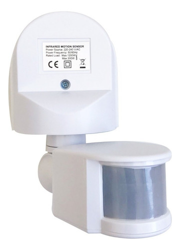 Sensor De Movimiento Infrarrojo - Unilux Luz Cálida