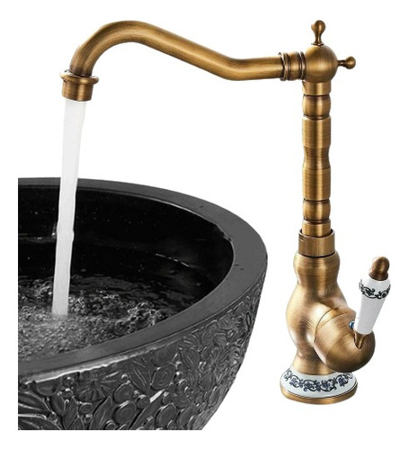 Grifo Lavabo Llave Antiguo Baño Jardín Cocina Agua Fríacalie