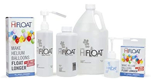 La Balloons 001116 Hifloat Solution 5 Oz Transparente