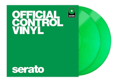 Serato Time Code Performance 12 Control Vinyl Green (par)