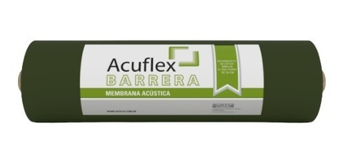 Rollo Membrana Asfáltica Barrera Acústica 4 Mm Acuflex 5 Mts