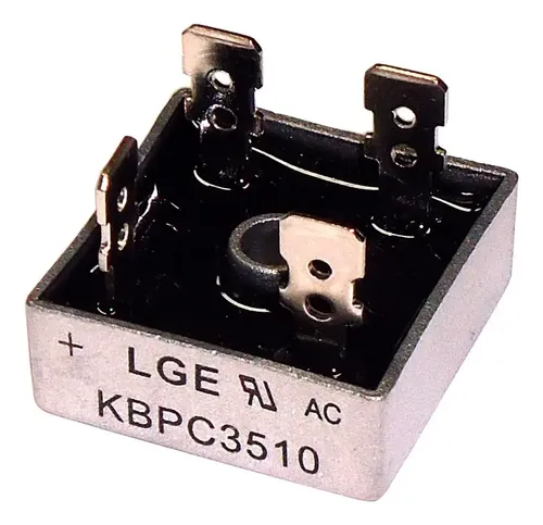 10 Redresseurs Pont KBPC5010 50A 1000V - Diode Monophasée Pour Alimentation, Conversion AC/DC - 5