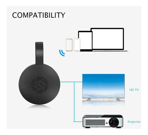 Barra De Tv Mira Screen G2 Crome Cast Compatible Con Hdmi Wi