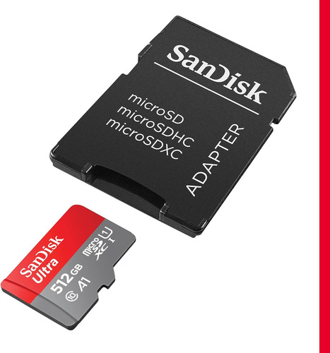 Tarjeta De Memoria Sandisk Ultra Microsdxc Uhs-i De 512 Gb C