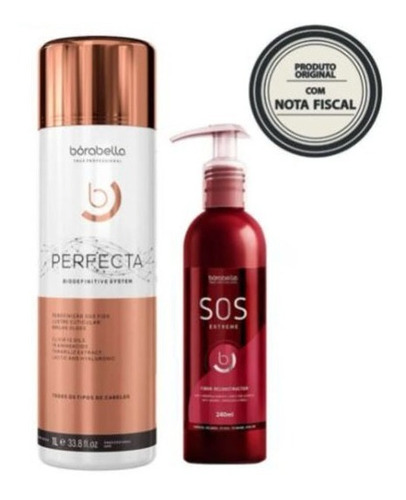 Kit Progressiva Perfecta 1lt E Sos Extreme 240g Borabella 