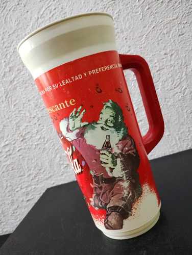 Vaso Deportivo Coca Cola Navideño Nyc Santa Claus 32oz Retro (Usado)