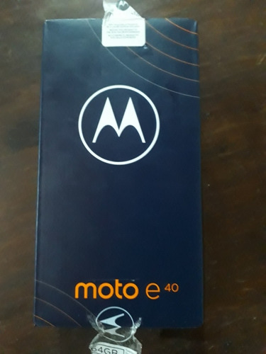 Celular: Motorola E 40.sin Uso.memoria 64gbpantalla 6.5
