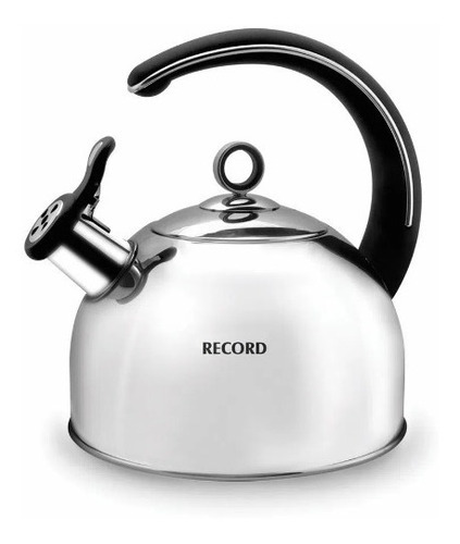 Tetera Record Silver Acero Inoxidable 2.5l Color Plateado