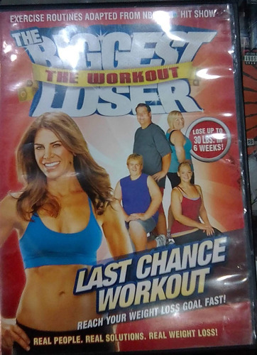 Jillian. Last Change Workout. Dvd Original Usado. Qqb.