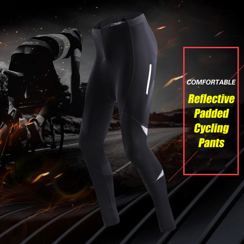 Pantalones De Bicicleta Reflectantes Lixada Para Hombre Gel