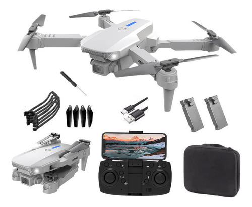 Mini Dron Profesional Con Doble Cámara Y 2 Baterías