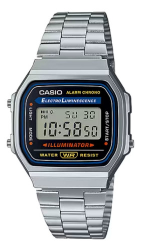 Reloj Casio Digital A-168wa Vintage Retro Alarma Crono Wr
