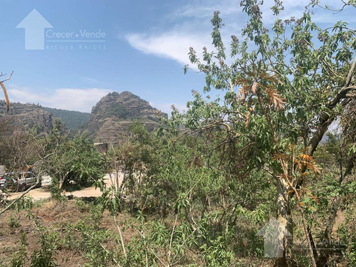 Terreno En Venta En Privada Con Seguridad En Tepoztlán Morelos Con Vista Panorámica