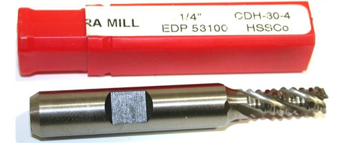 Up To 3 New Dura Mill 3/8  4 Flute Roughing End Mill Cdh Eep