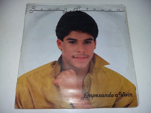 Lp Vinilo Disco Acetato Jerry Rivera Empezando A Vivir Salsa