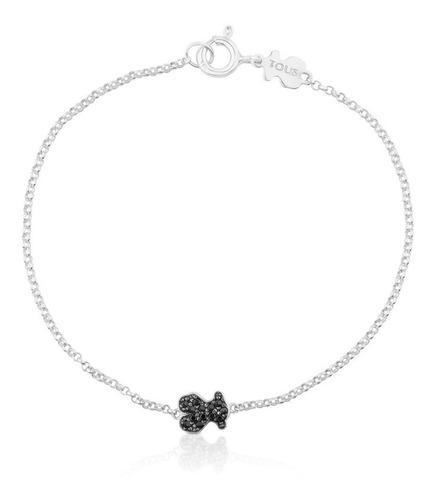 Pulsera Tous Motif De Plata Con Espinela