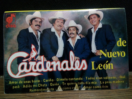 Los Cardenales De Nl - Amor De Unas Horas (casete Original)