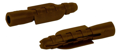 Taquete De 1/4' Plastico Con Aleta 500 Piezas Fix Anti Giro