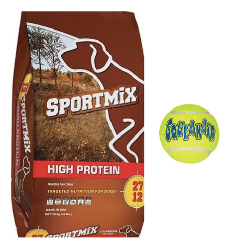 Alimento Sportmix High Protein Para Perros 20 Kg
