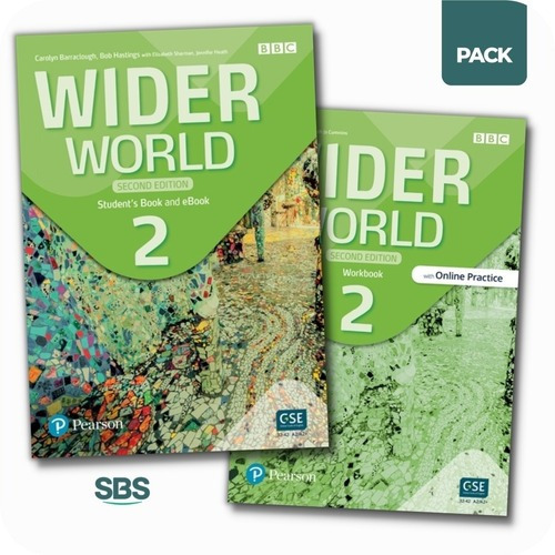 Wider World 2 2/ed - Student's Book + Workbook Pack - 2 Libr