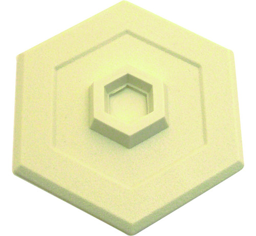 Mp9140 Protector Pared 5  Forma Hexagonal Vinilo Rigido 5