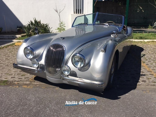 Imagem 4 de 14 de Jaguar Xk 120 1950 Conversível Réplica Fera 1979 6c 4.1 Mpfi