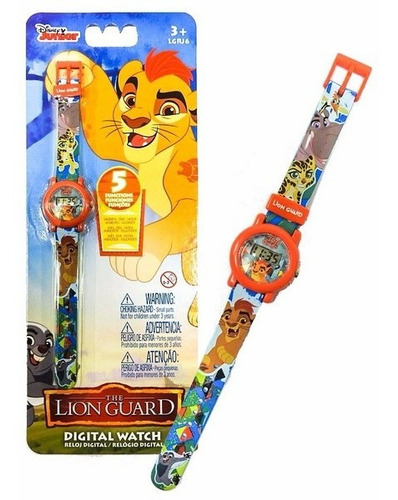 Reloj La Guardia Del León Disney  Digital 