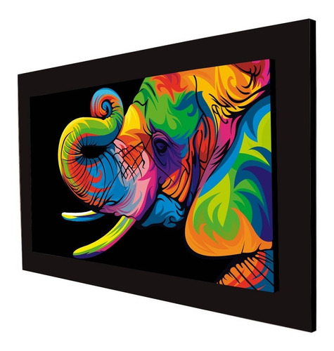 Cuadro 60x40cms Decorativo Elefante