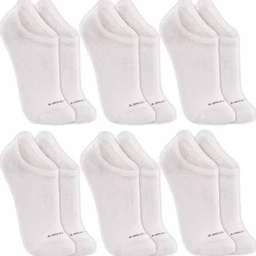 Kit Com 6 Pares De Meia Soquete Algodão Adulto Lupo Sport