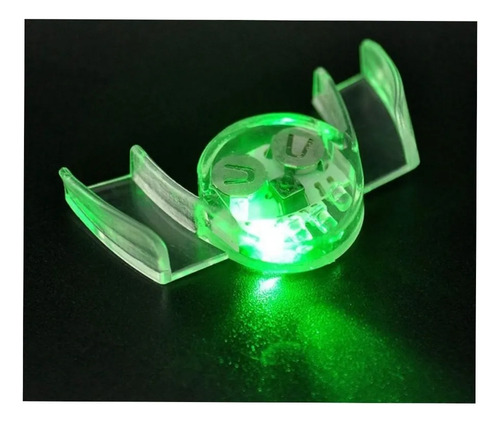 Luz Led Creativa Para Disfraz - Dientes Iluminados / 3 Pzas Rgb