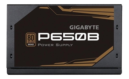 Imagen 2 de 3 de Fuente de poder para PC Giga-Byte Technology P650B 650W negra 100V/240V