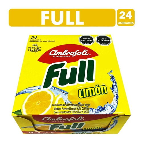 Imagen 1 de 4 de Caramelo Full (caja Con 24 Unidades)