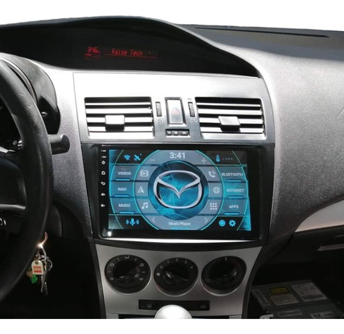 Autoestéreo Android 9 Mazda 3 2009-2013 2+32 Platino Carplay