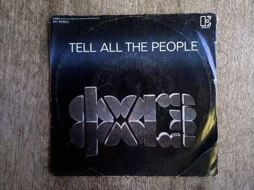 Disco Lp The Doors - Tell All The People (1969) R10