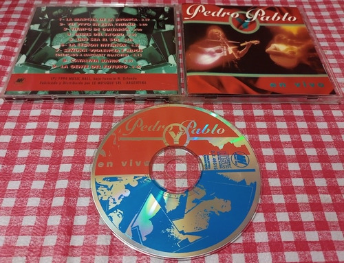 Pedro Y Pablo - En Vivo - Cd Argentina