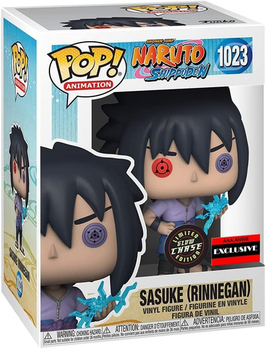 Funko Pop Naruto Shippuden Sasuke (rinnegan) Chase Aaa Anime