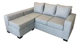 Sillón Sofa Esquinero Rinconero 210 Italiano Tela Rustica !!