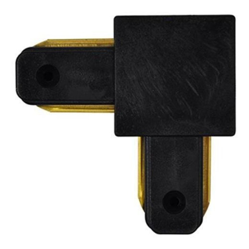 Conector Tipo L Para Emenda De Trilho Eletrificado Preto