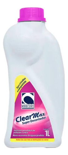 Clear Max Super Decantador Para Piscina Maresias De 1 Litro